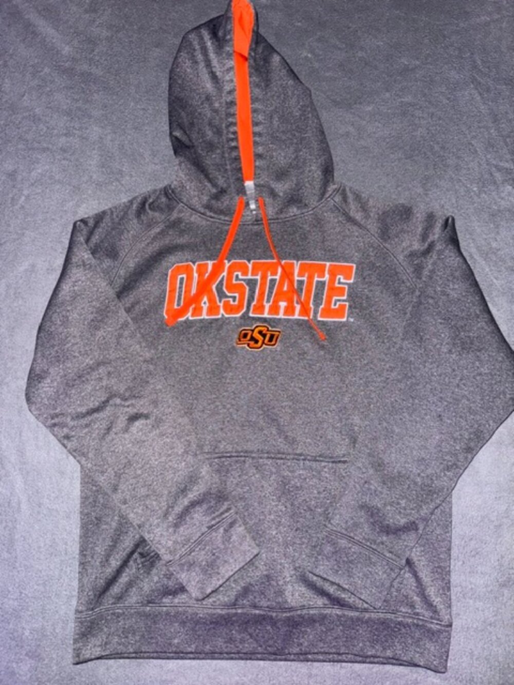 Champion Oklahoma State Hoodie Mens Medium OKSTATE OSU Performance Sweatshirt